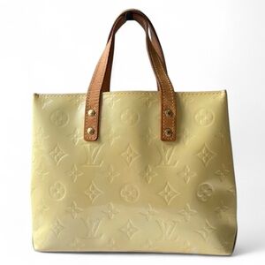 Louis Vuitton Reade PM Yellow Monogram Vernis
